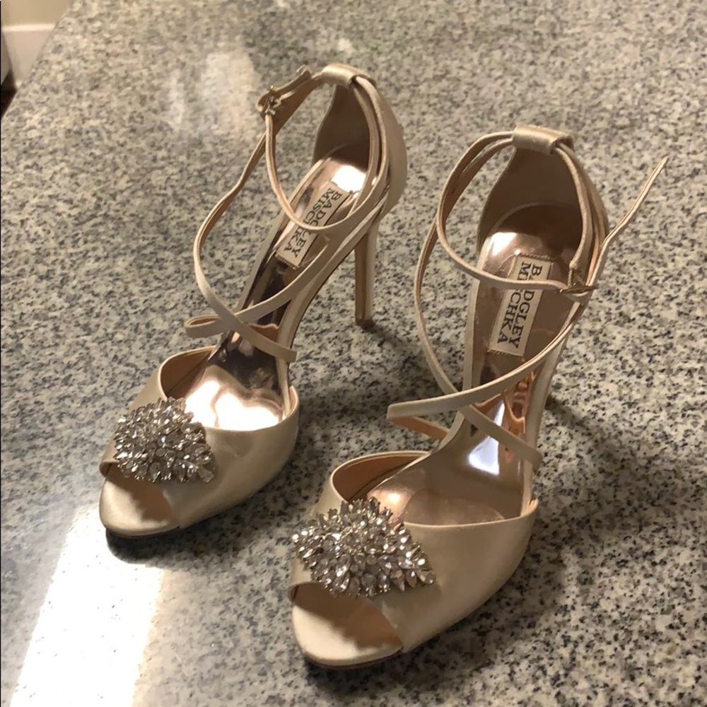 Badgley Mischka wedding shoes